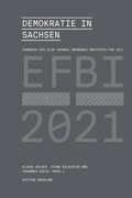 Cover: Demokratie in Sachsen - edition &uuml;berland Verlagsgesellschaft mbH