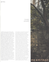 Abbildung von: all the lonely people - Spector Books