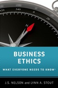 Cover: Business Ethics - OUP eBook