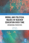 Cover: Moral and Political Values in Teacher Education over Time - Routledge