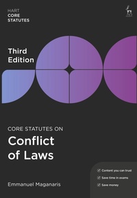 Enlarge image Cover: Core Statutes on Conflict of Laws - Hart Publishing