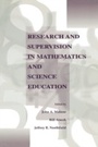 Cover: Research and Supervision in Mathematics and Science Education - Routledge