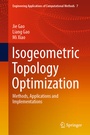 Cover: Isogeometric Topology Optimization - Springer