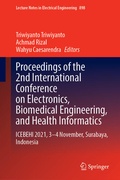 Cover: Proceedings of the 2nd International Conference on Electronics, Biomedical Engineering, and Health Informatics - Springer