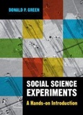 Cover: Social Science Experiments - Cambridge University Press