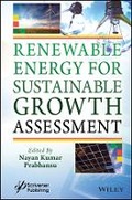 Cover: Renewable Energy for Sustainable Growth Assessment - Wiley