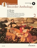 Cover: Baroque Recorder Anthology 2 - Schott Music Ltd