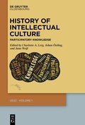Cover: History of Intellectual Culture 1/2022 - De Gruyter
