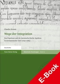 Bild: Wege der Integration - Franz Steiner Verlag