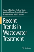 Cover: Recent Trends in Wastewater Treatment - Springer