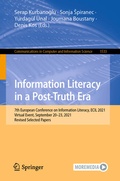 Cover: Information Literacy in a Post-Truth Era - Springer