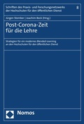 Cover: Post-Corona-Zeit f&uuml;r die Lehre - Nomos