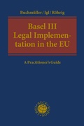 Cover: Basel III Legal Implementation in the EU - Nomos
