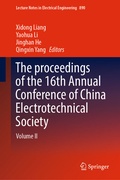 Cover: The proceedings of the 16th Annual Conference of China Electrotechnical Society - Springer