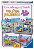 Cover: Kinderpuzzle 2, 4, 6, 8 Teile - Meine Einsatzfahrzeuge - Ravensburger