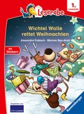 Cover: Leserabe 1. Lesestufe - Wichtel Wolle rettet Weihnachten - Ravensburger