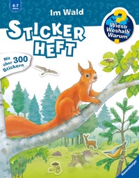 Abbildung von: Wieso? Weshalb? Warum? Stickerheft - Im Wald - Ravensburger