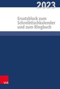 Cover: Kalender f&uuml;r alle im kirchlichen Dienst Ersatzblock - Vandenhoeck & Ruprecht