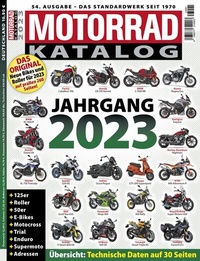 Abbildung von: Motorrad-Katalog 2023 - Motorbuch Verlag