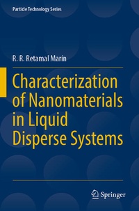 Enlarge image Cover: Characterization of Nanomaterials in Liquid Disperse Systems - Springer