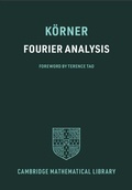 Cover: Fourier Analysis - Cambridge University Press
