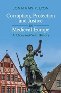 Cover: Corruption, Protection and Justice in Medieval Europe - Cambridge University Press