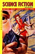 Cover: Science Fiction Adventures, November 1952 - Fiction House Press