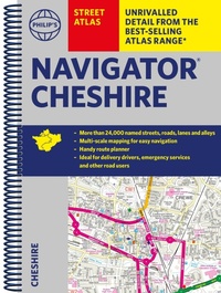 Abbildung von: Philip's Navigator Street Atlas Cheshire - Philip's