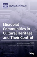 Cover: Microbial Communities in Cultural Heritage and Their Control - MDPI AG