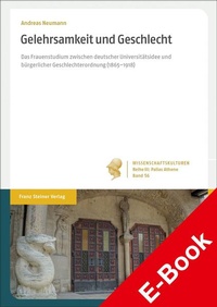 Enlarge image Cover: Gelehrsamkeit und Geschlecht - Franz Steiner Verlag