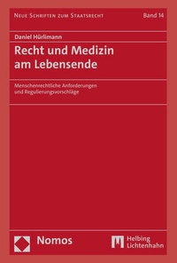 Abbildung von: Recht und Medizin am Lebensende - Nomos