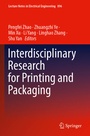Cover: Interdisciplinary Research for Printing and Packaging - Springer