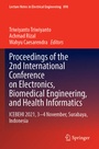 Cover: Proceedings of the 2nd International Conference on Electronics, Biomedical Engineering, and Health Informatics - Springer