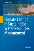 Cover: Climate Change in Sustainable Water Resources Management - Springer