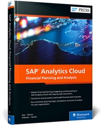 Abbildung von: SAP Analytics Cloud: Financial Planning and Analysis - SAP PRESS
