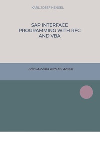 Enlarge image Cover: SAP interface programming with RFC and VBA - tredition