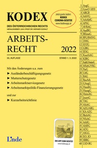 Abbildung von: KODEX Arbeitsrecht 2022 - Linde