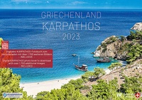 Abbildung von: Kalender Griechenland | Karpathos 2023 A2 querformat - Will Redeker Grafikdesign