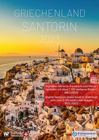 Abbildung von: Kalender Griechenland | Santorin 2023 A3 hochformat mit großem Kalendarium für Deine Einträge - Will Redeker Grafikdesign
