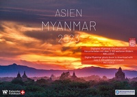 Abbildung von: Kalender Myanmar 2023 A2 querformat - Will Redeker Grafikdesign