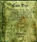 Cover: Westermannsche Chronik - Cum Deo 1716 - Teil 1 und 2 - Guardia di Pace