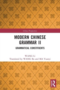 Enlarge image Cover: Modern Chinese Grammar II - Routledge