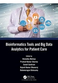 Cover: Bioinformatics Tools and Big Data Analytics for Patient Care - Chapman & Hall/CRC