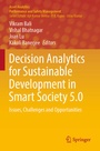 Cover: Decision Analytics for Sustainable Development in Smart Society 5.0 - Springer