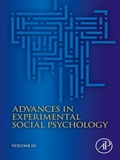 Cover: Advances in Experimental Social Psychology - Academic Press
