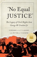 Cover: &quote;No Equal Justice&quote; - Wayne State University Press