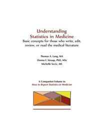 Enlarge image Cover: Understanding Statistics in Medicine - Lulu.com