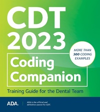 Enlarge image Cover: CDT 2023 Coding Companion - American Dental Association