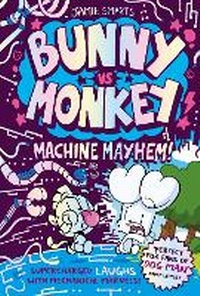 Enlarge image Cover: Bunny vs Monkey: Machine Mayhem (a Phoenix Comic Book, from the multi-million-selling creative genius Jamie Smart) - DFB Phoenix