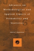 Cover: Advances on Methodological and Applied Aspects of Probability and Statistics - CRC Press
